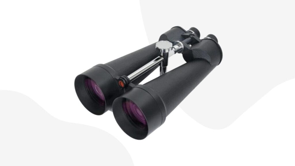 "Celestron Skymaster 25x100 Binoculars - Powerful astronomy binoculars featuring 25x magnification and large 100mm objective lenses, delivering impressive views of the night sky."