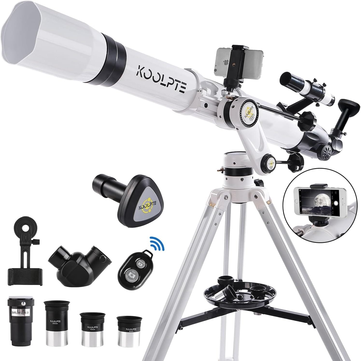 Koolpte 90mm Refractor with Digital Eyepiece