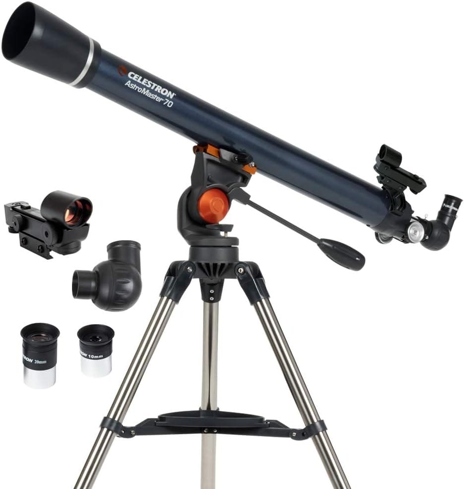 Viewing Saturn’s Rings Clearly with Celestron AstroMaster 70 AZ