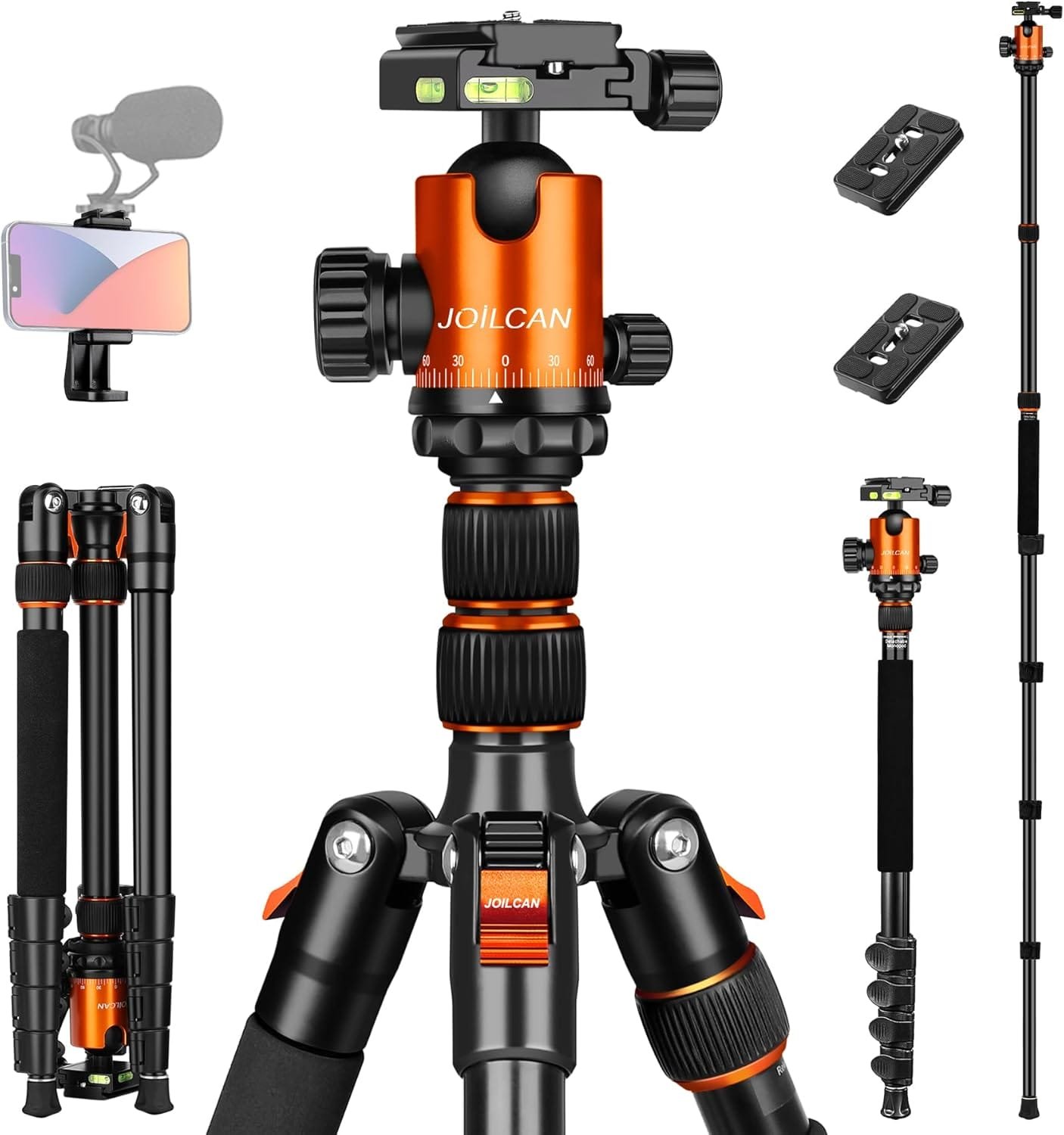 JOILCAN 81″ Heavy-Duty Tripod